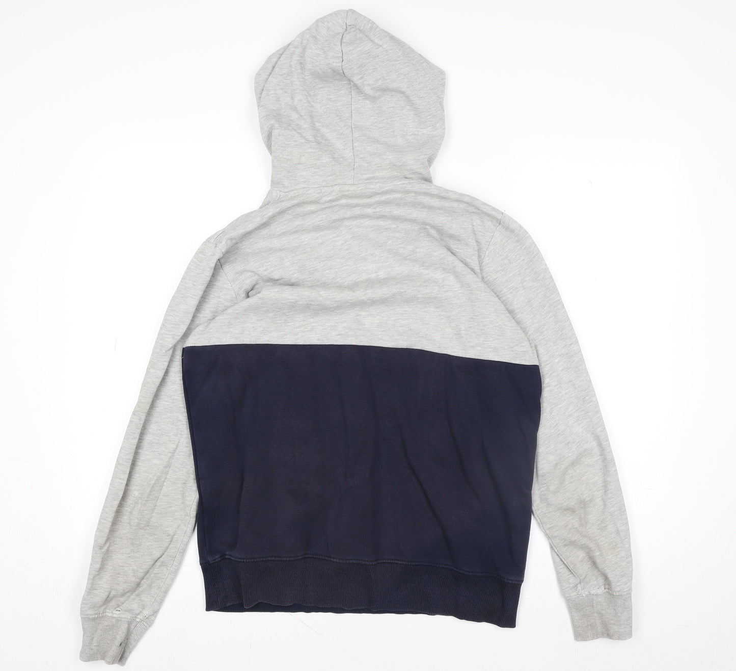 Mens UK L Regular JACK & JONES Grey Pullover Hoodie