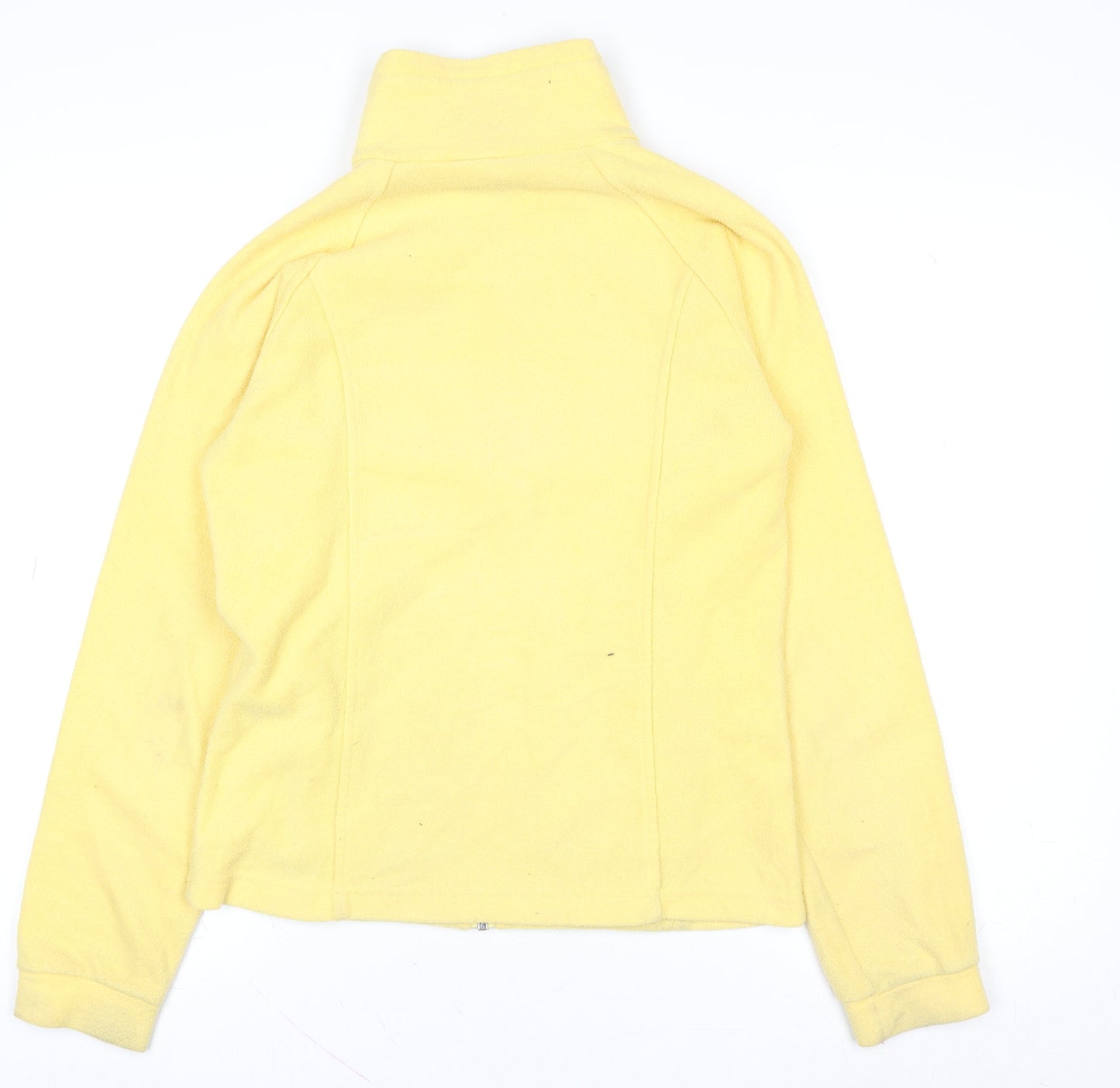 Teens UK 14 Regular Columbia Yellow Full Zip Sweatshirt