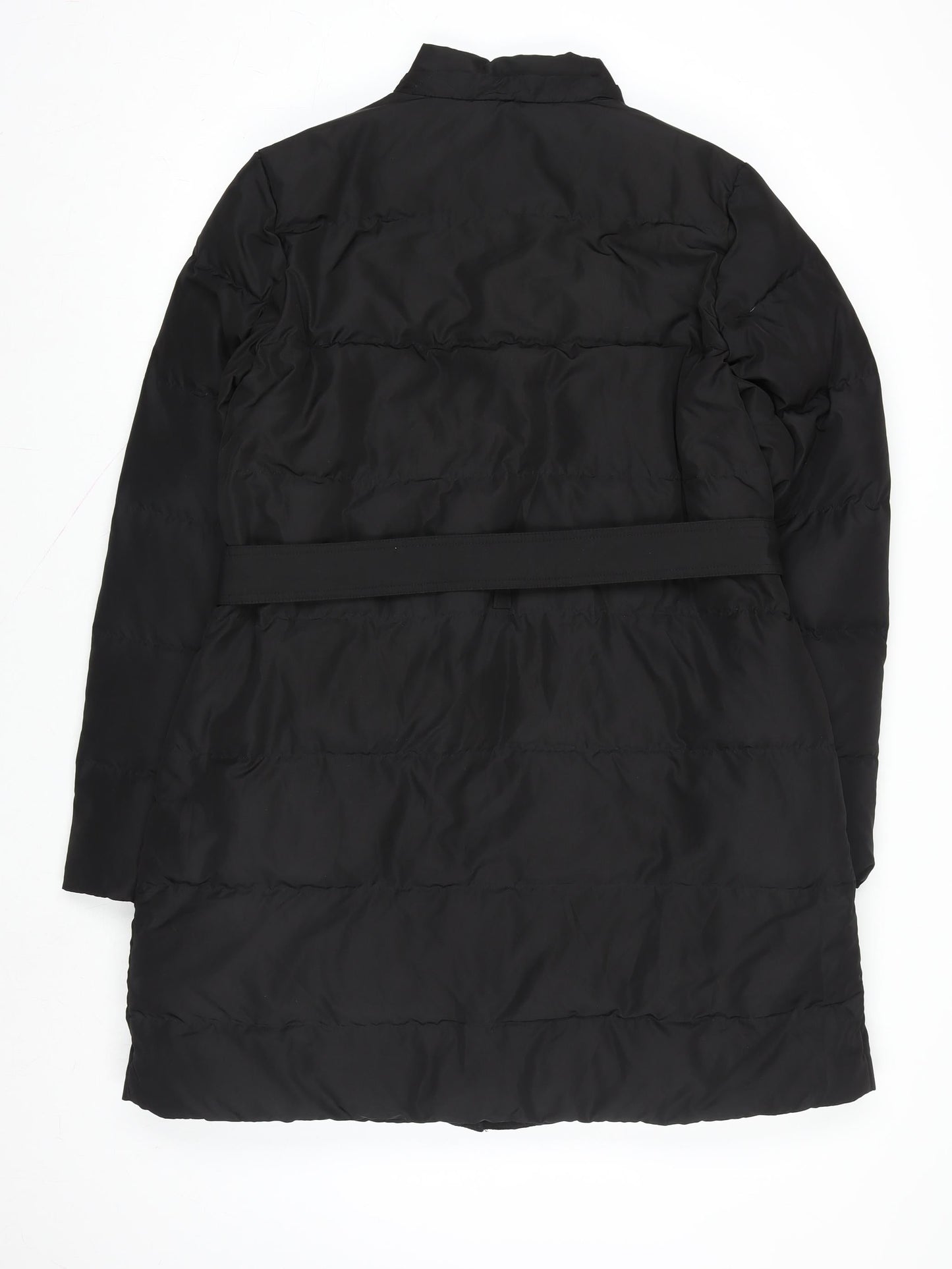 Womens UK Size L Regular Boden Black Polyester Coat