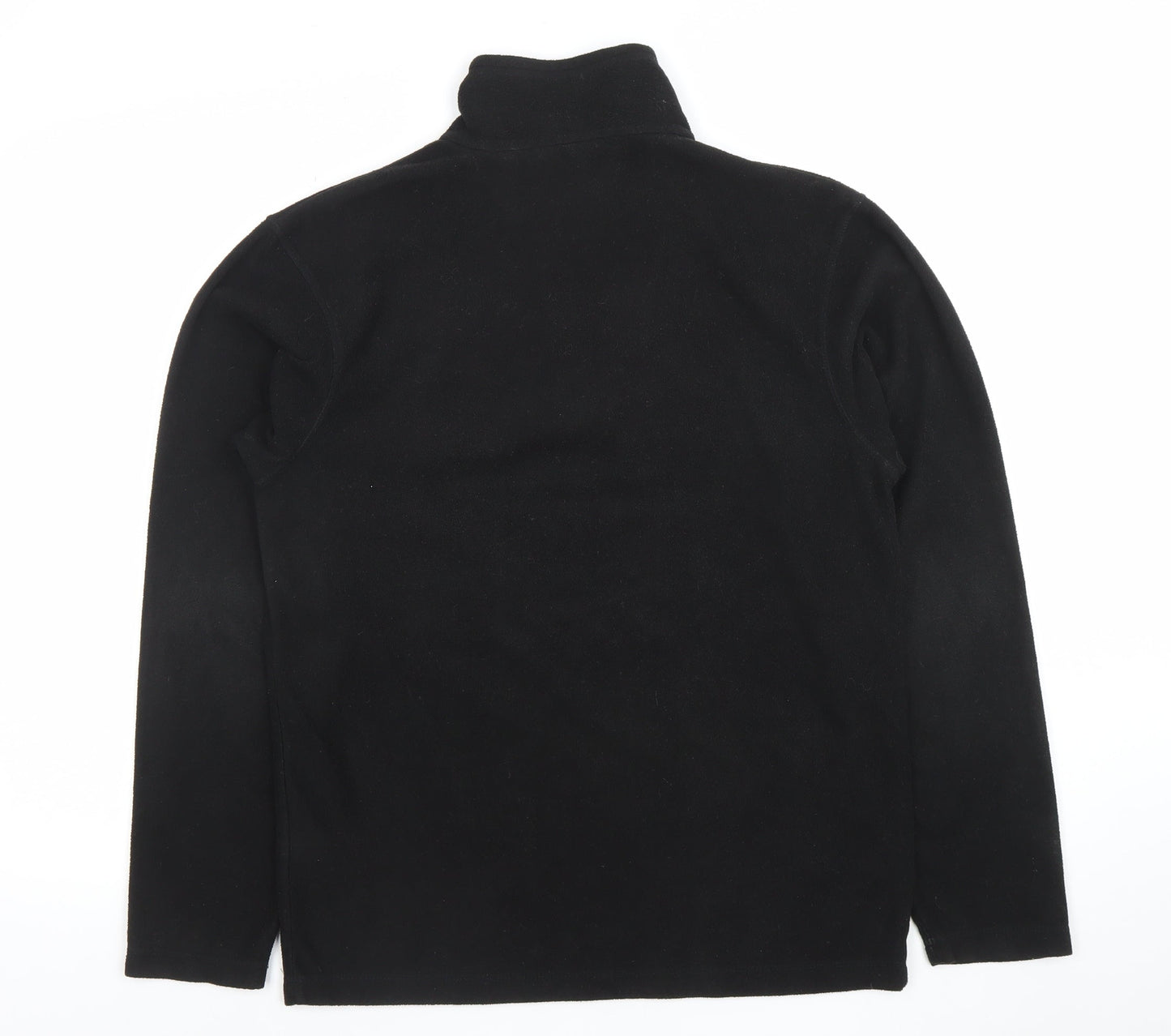 Mens UK S Regular Regatta Black Pullover Sweatshirt