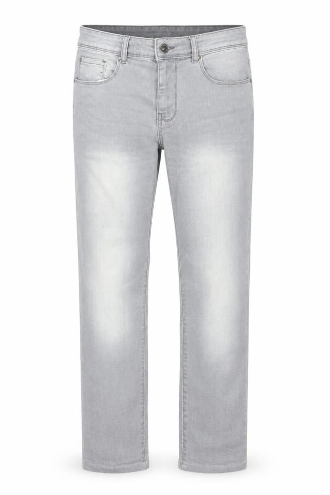 DNM Industry Men's Grey Slim Fit Straight Jeans 32S