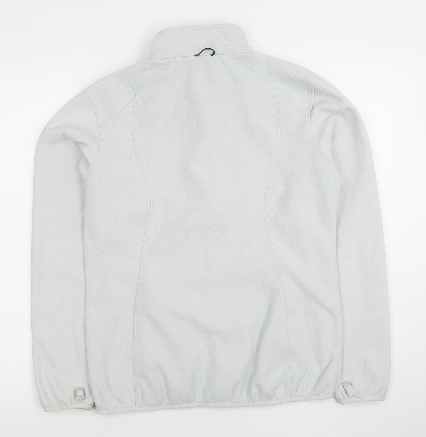 The North Face Women's Grey Fleece Full Zip Jacket Size M