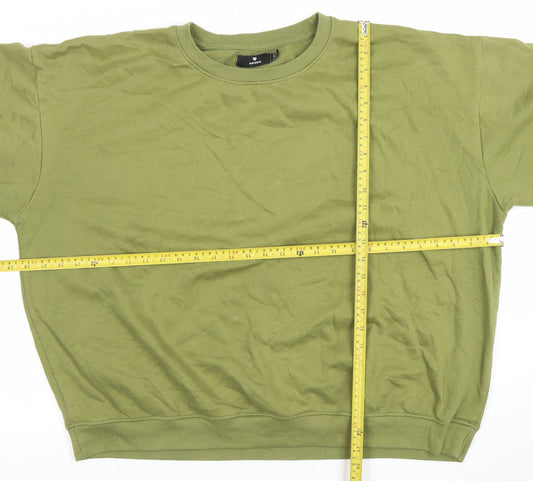 Heartbreak Women’s Green 2XL Crew Neck Pullover Sweatshirt