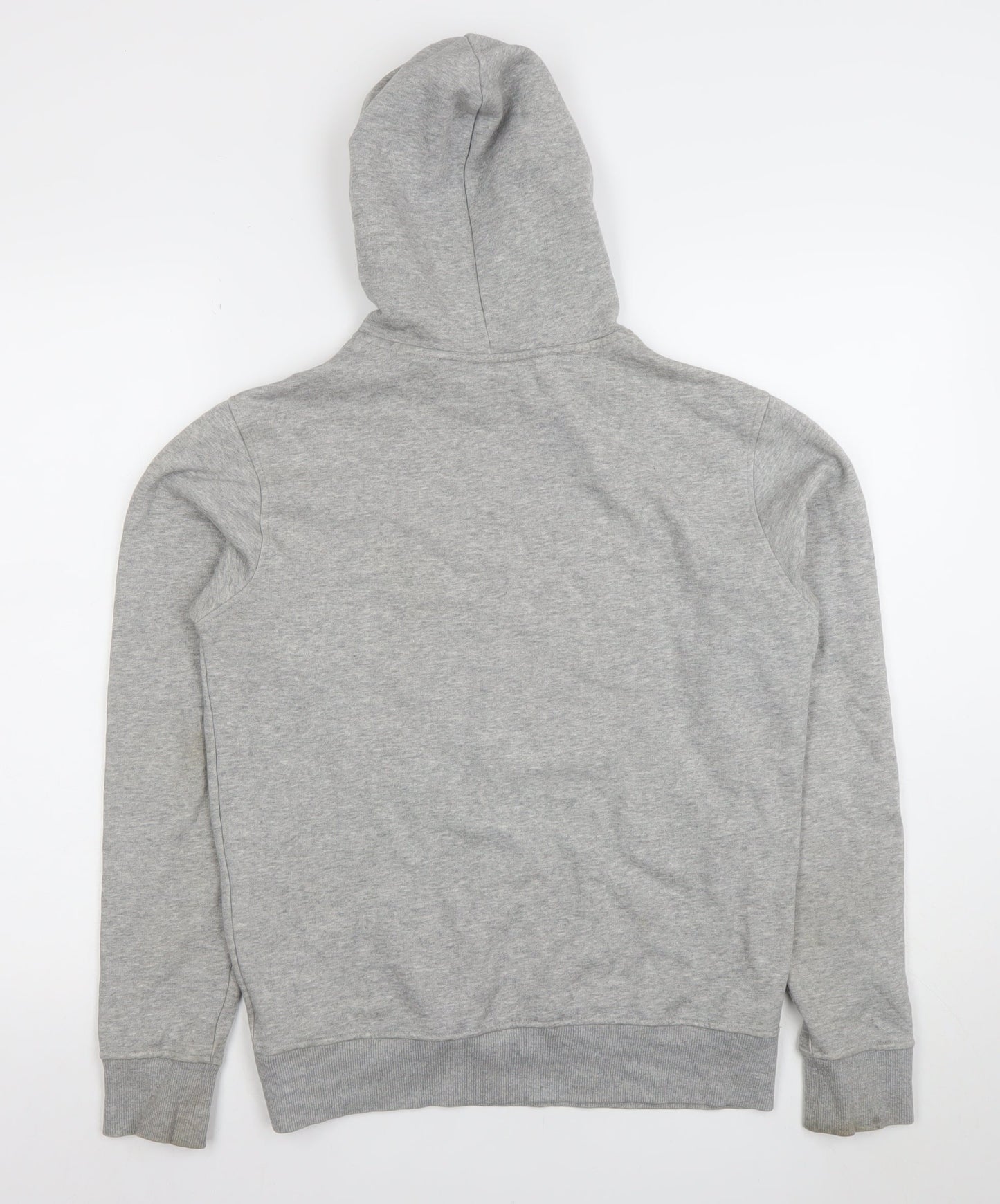 FILA Black Line Men's Grey Pullover Hoodie XS Logo Sports Style