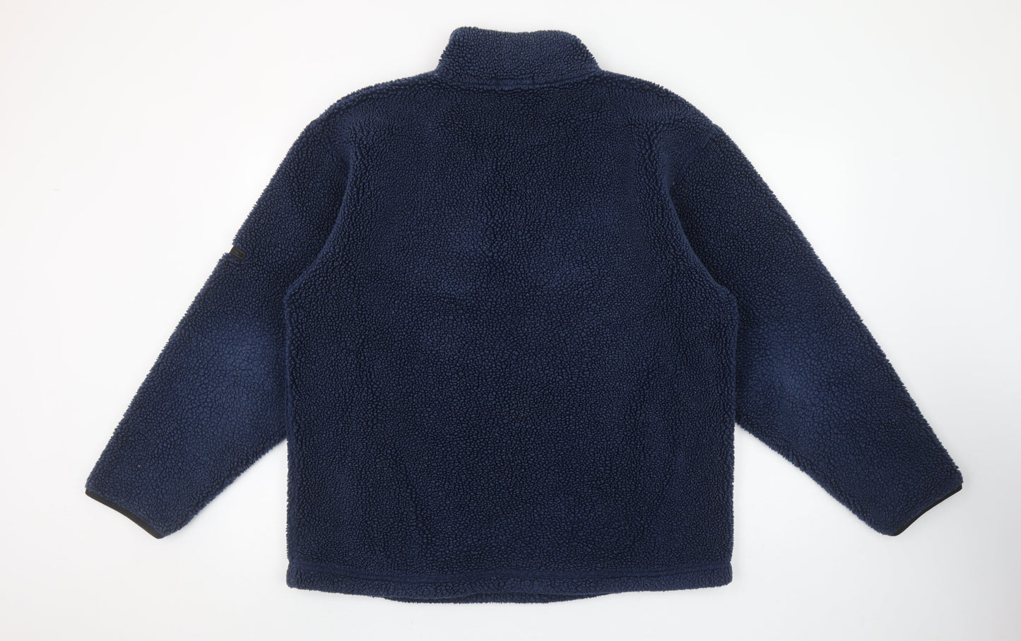 NX Men's Blue Fleece 1/4 Zip Pullover Sweatshirt Small