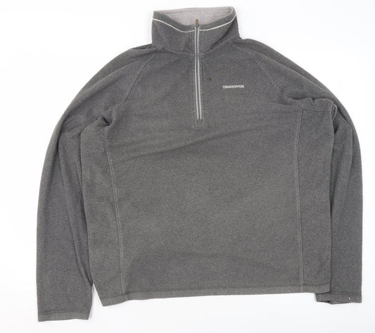 Womens UK XL Regular Craghoppers Grey Pullover Sweatshirt