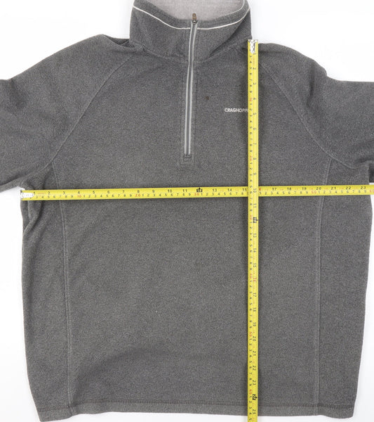Womens UK XL Regular Craghoppers Grey Pullover Sweatshirt