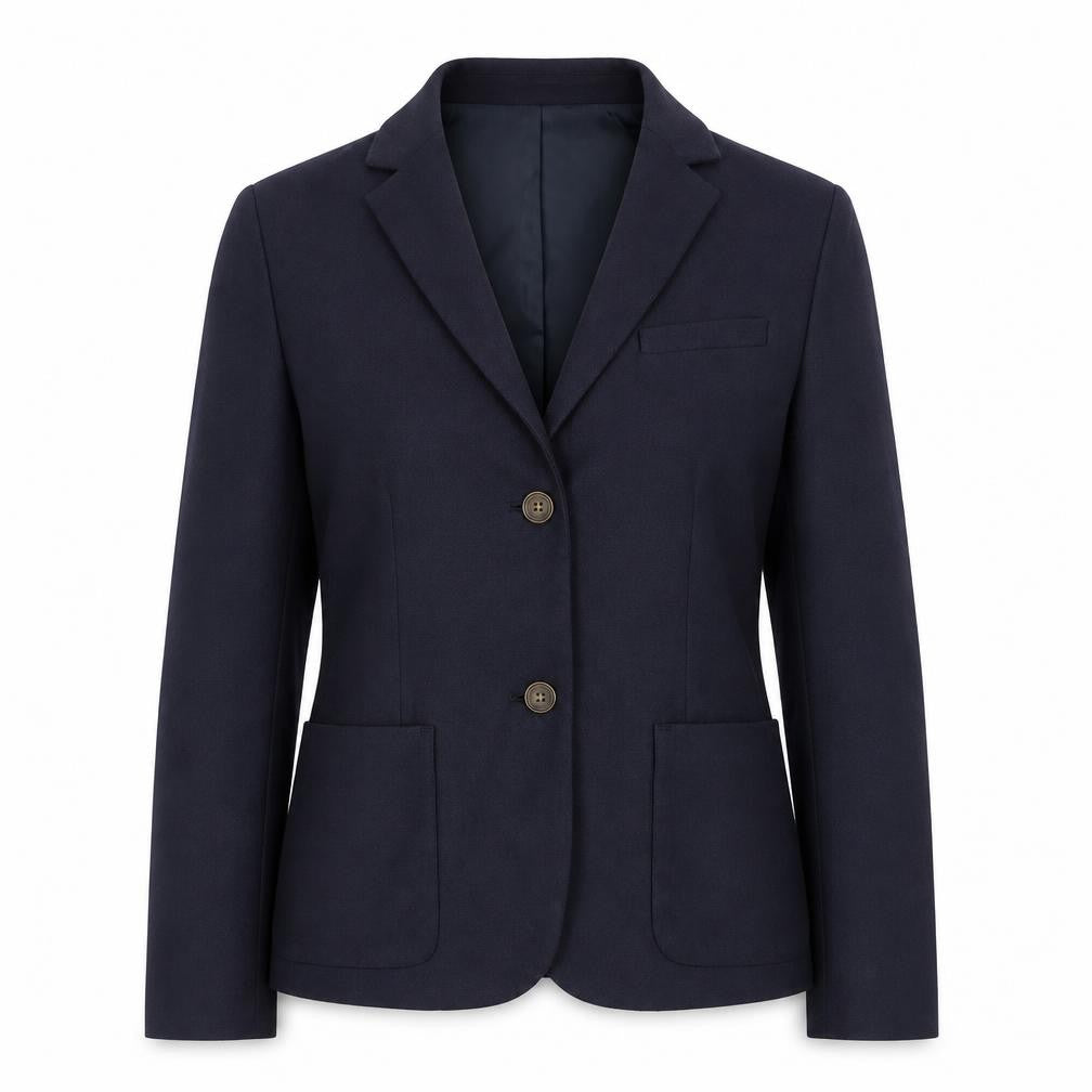 Gap Women's Blue Modern Blazer UK 12 Classic Tailored Jacket