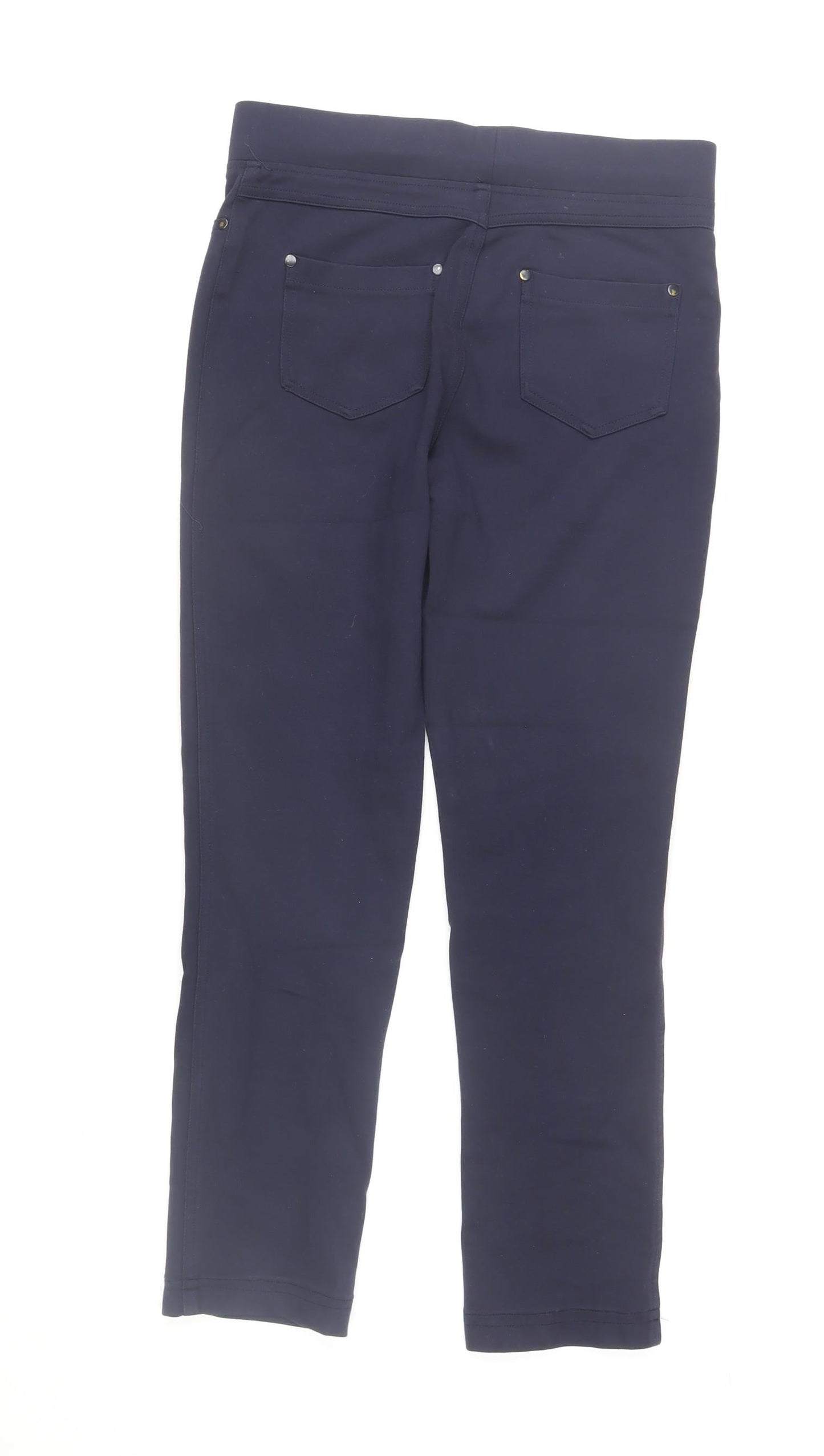 PINNS Womens Blue Stretch Jeggings Size 10 Slim Fit Pull On Trousers