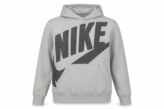 Mens UK S Regular Nike Grey Pullover Hoodie