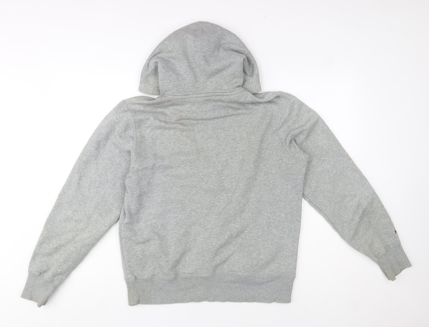 Nike Mens Grey Pullover Hoodie Size S Sportswear Graphic Print