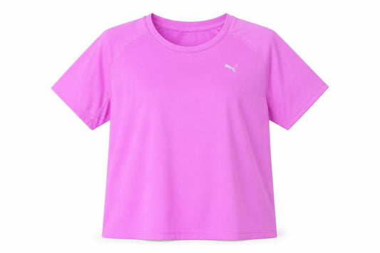 Puma Womens Pink XL DryCELL Short Sleeve Active T-Shirt