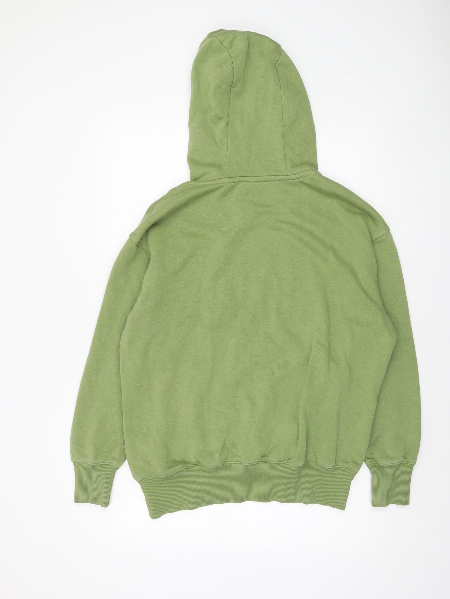 Nike Men's Green Pullover Hoodie XS Fleece Regular Fit