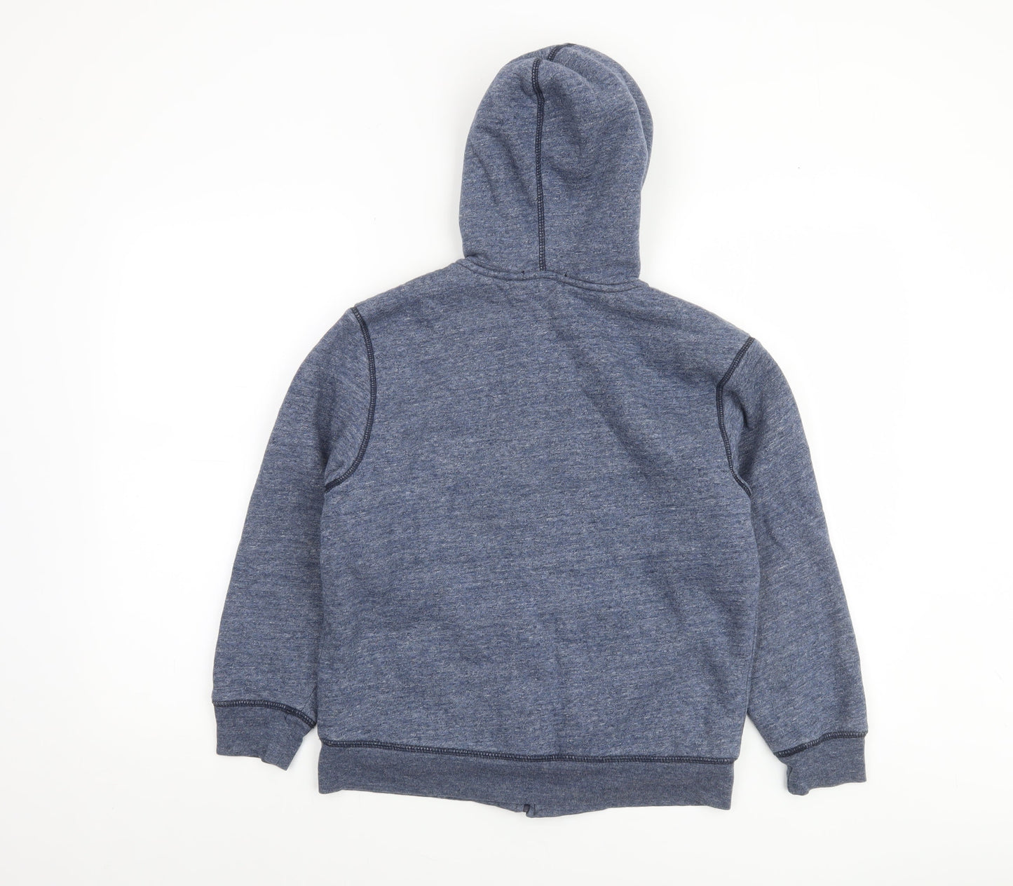 GAP Boys Blue Full Zip Hooded Sweatshirt 10-11 Years Sherpa Lined