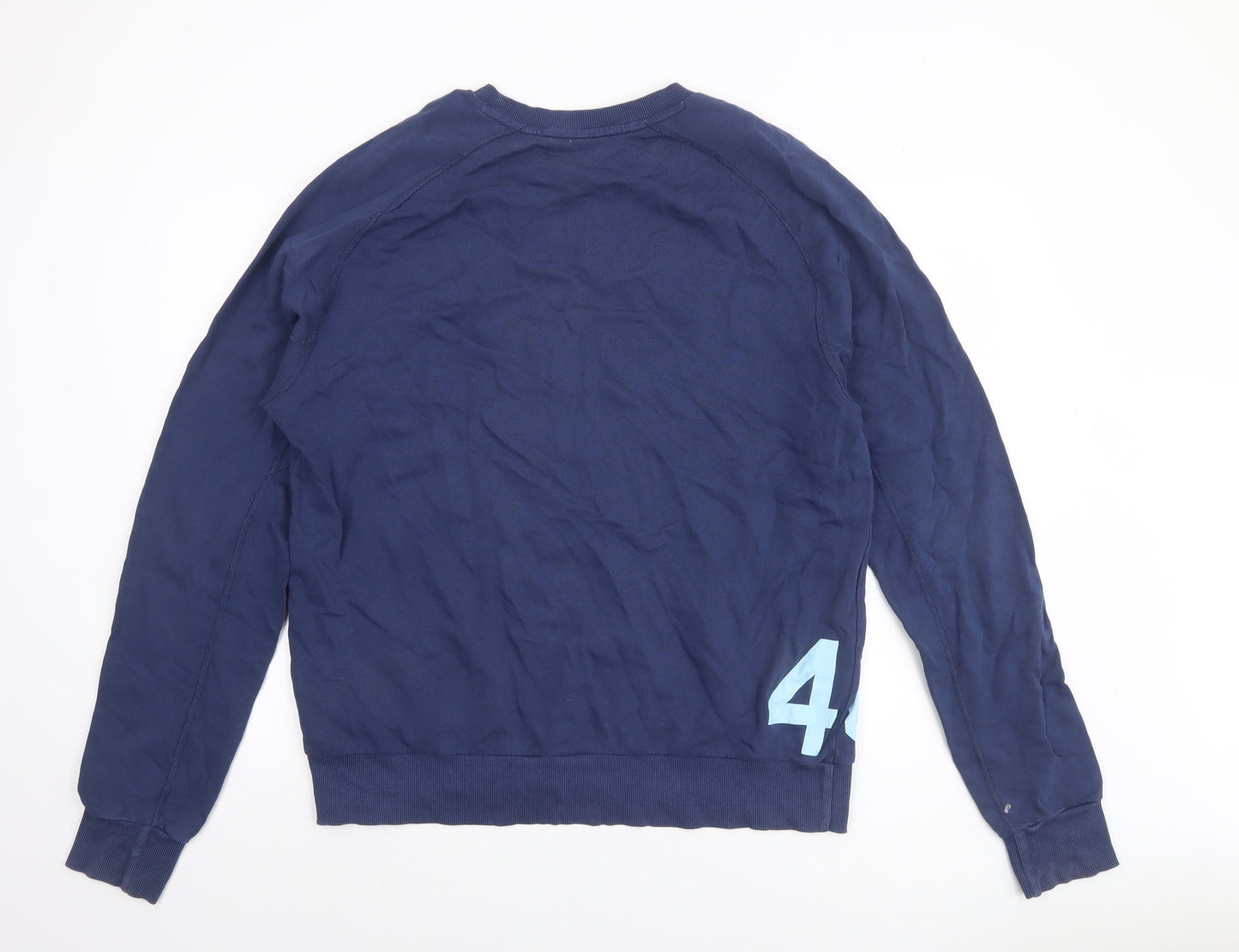 Mens UK XL Regular PUMA Blue Pullover Sweatshirt