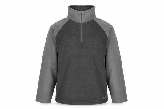 Peter Storm Men's Grey Fleece Half Zip Jacket Size M Regular Fit