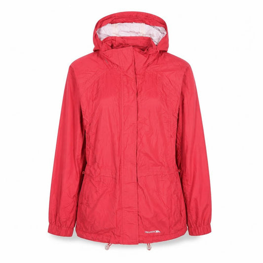 Womens UK Size 14 Regular Trespass Red Polyamide Jacket