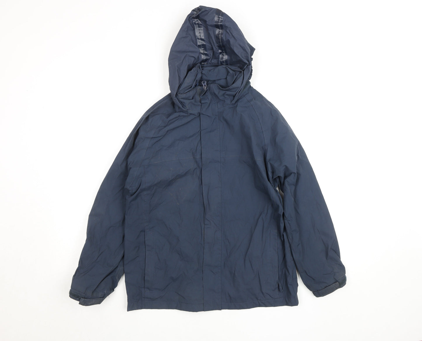 Regatta Boys Blue Waterproof Hooded Rain Coat Jacket Age 12 EUR 152