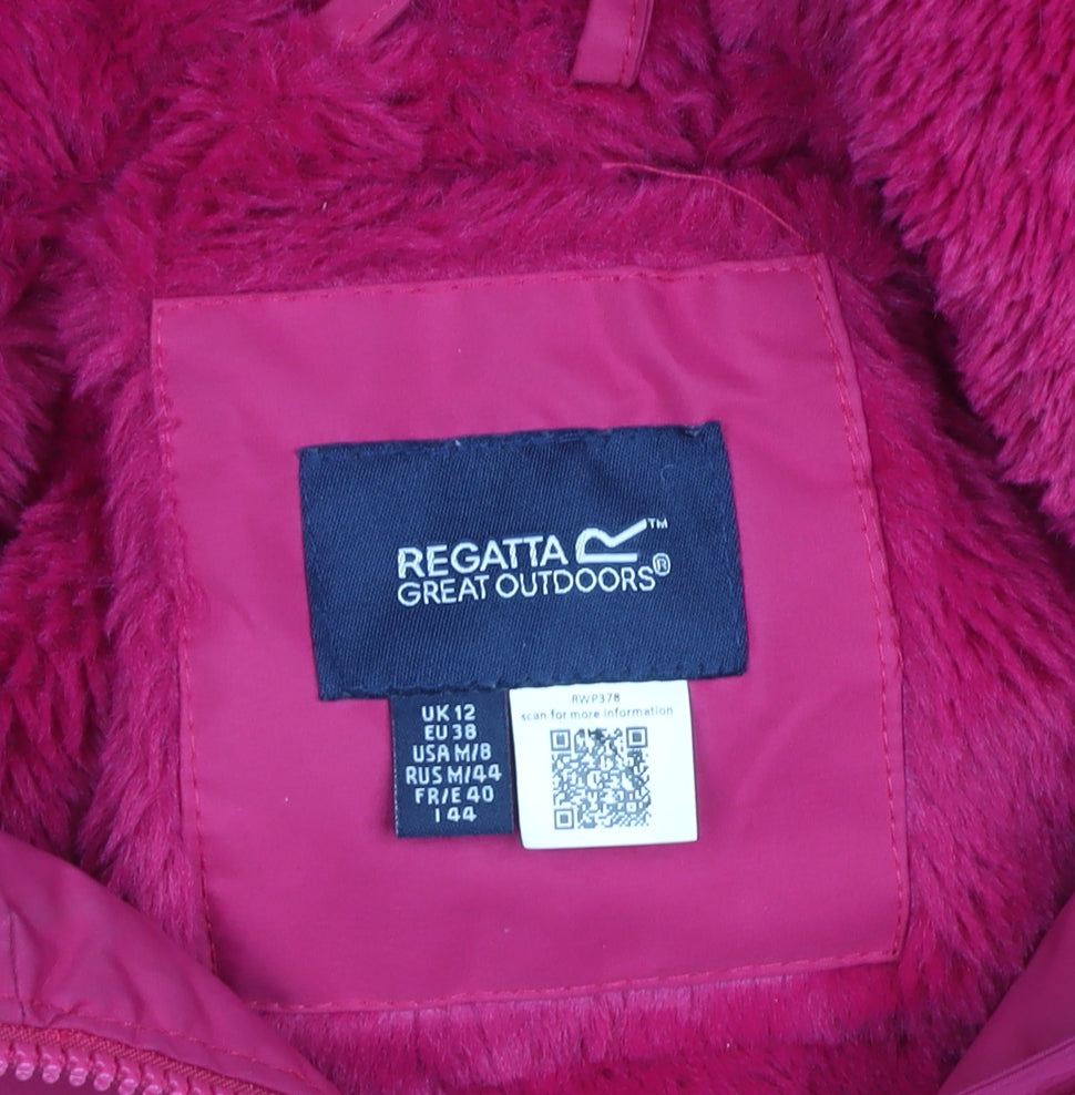 Womens UK Size 12 Regular Regatta Pink Polyester Jacket