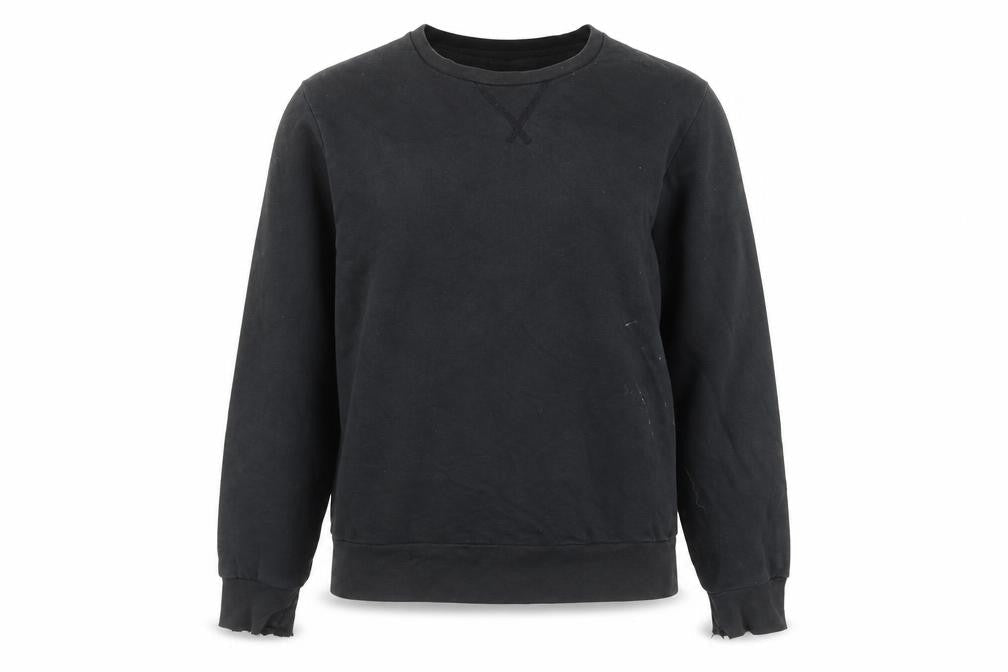 Brave Soul Women’s Black Cotton Blend Pullover Sweatshirt M