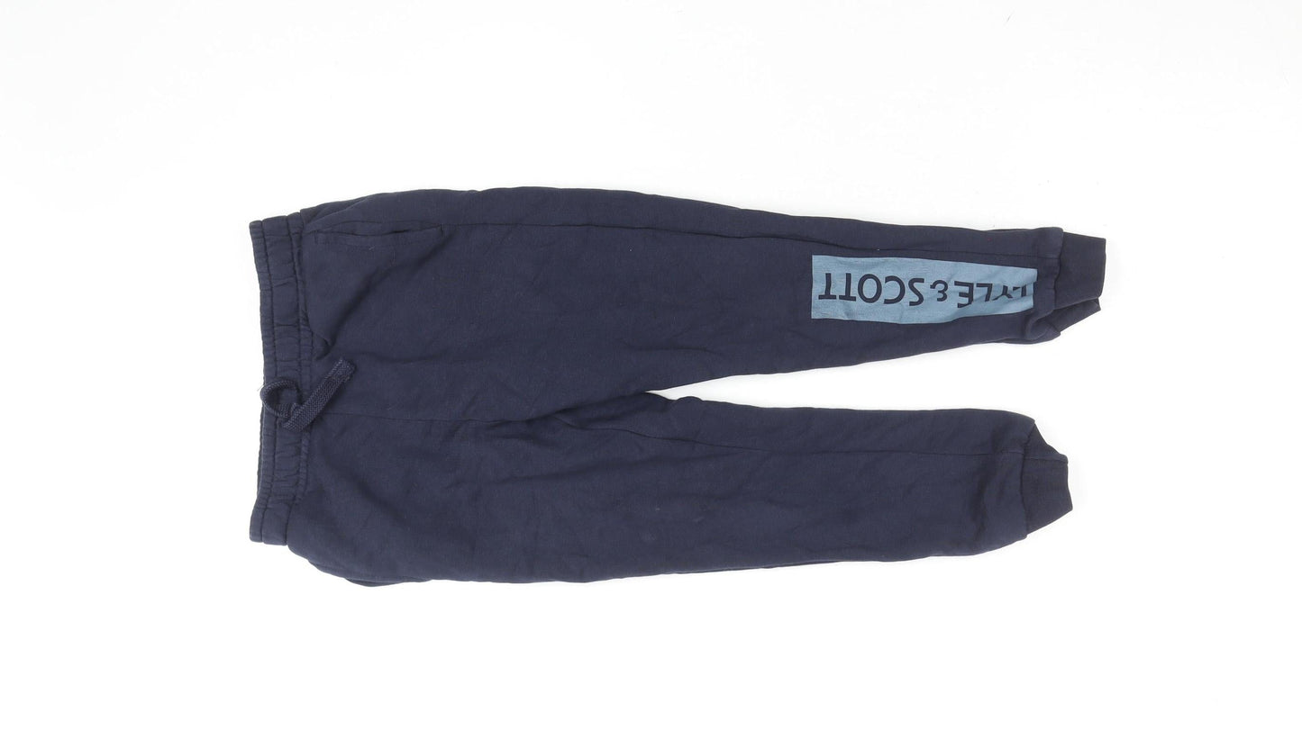 Lyle & Scott Boys Blue 5 Years Jogger Activewear Trousers