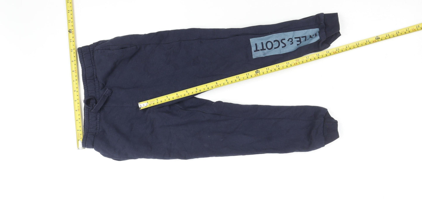 Lyle & Scott Boys Blue 5 Years Jogger Activewear Trousers
