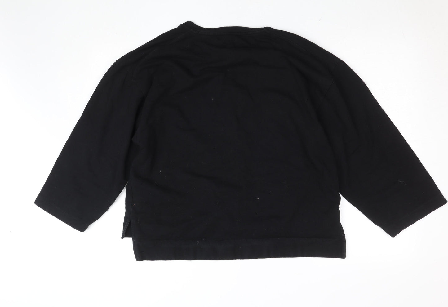 Patternity x John Lewis Black Cotton Blend Women's L Sweatshirt