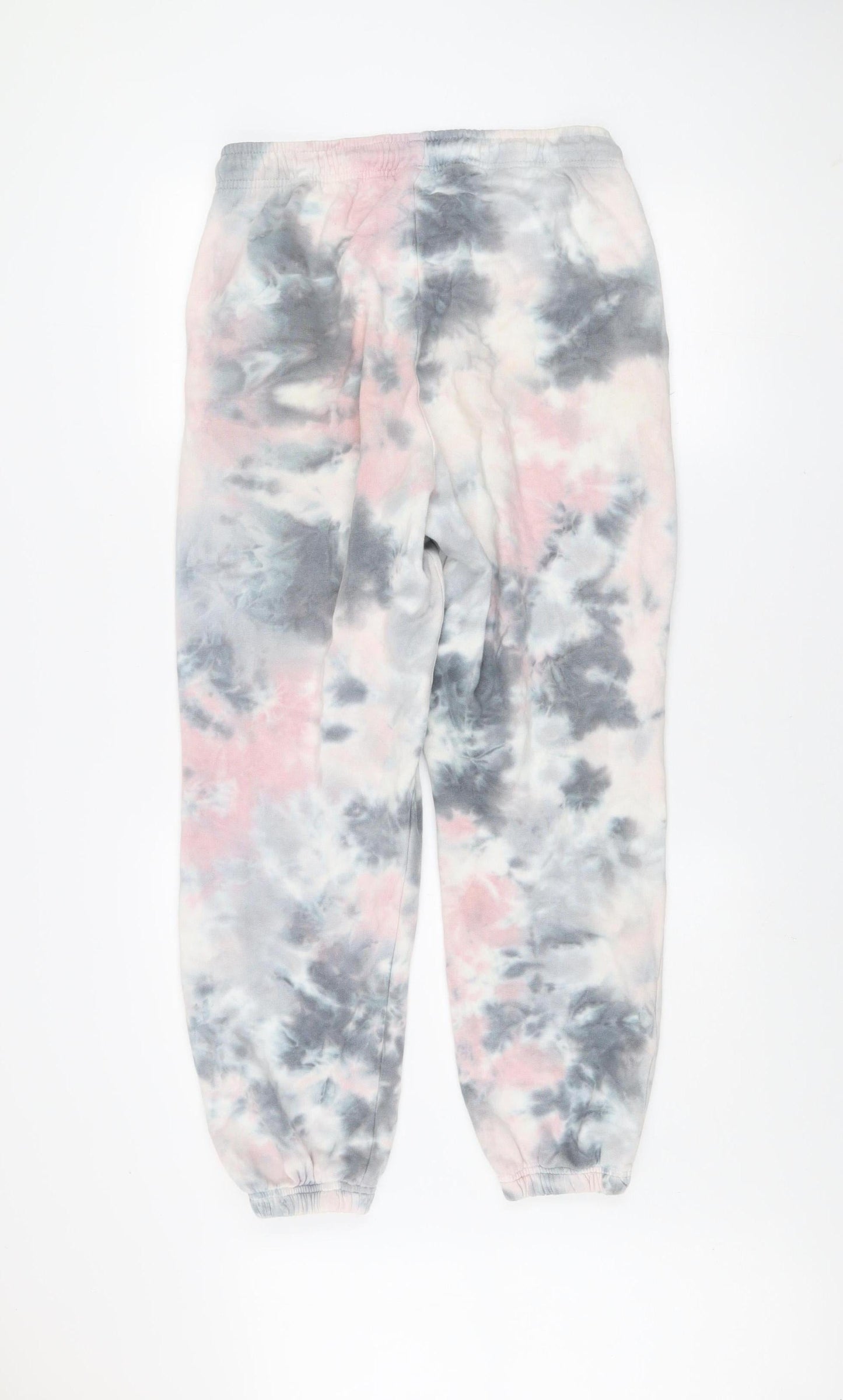 Ellesse Women’s Multicoloured Tie Dye Jogger Trousers UK 10 Cotton