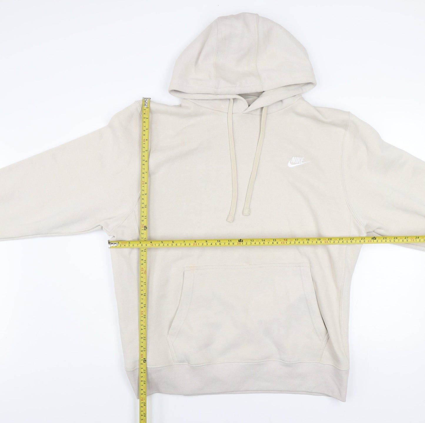 Nike Men's Beige XL Pullover Hoodie Sweatshirt