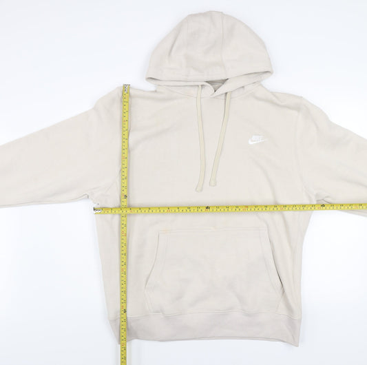 Nike Men's Beige XL Pullover Hoodie Sweatshirt