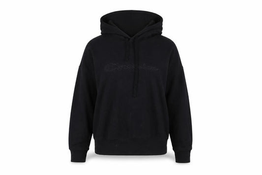 Womens UK M Regular Champion Black Pullover Hoodie