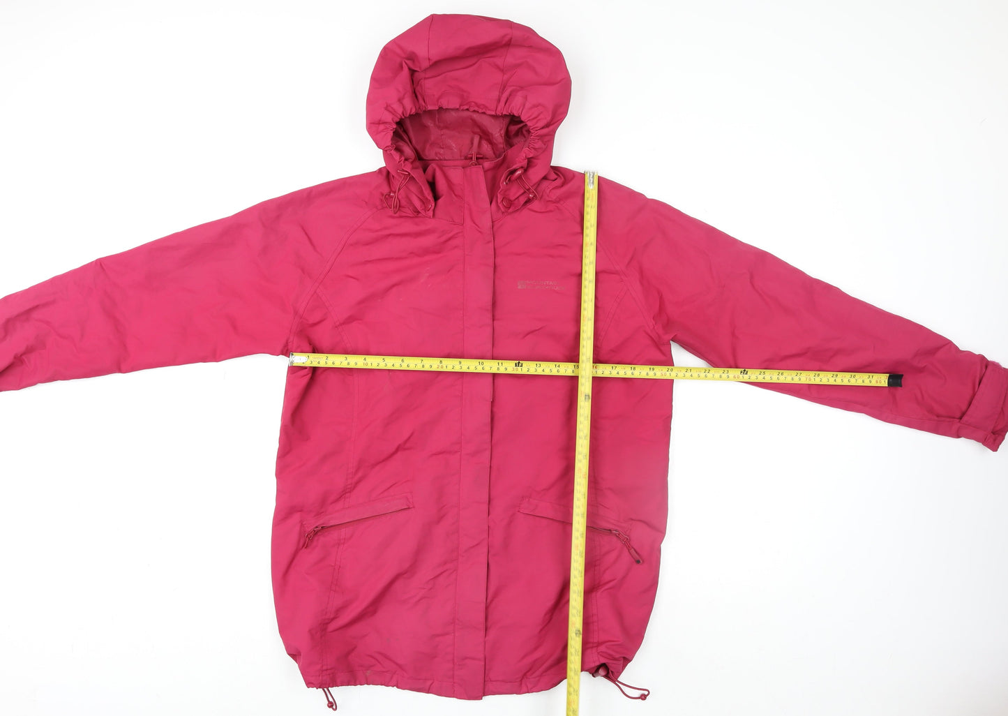 Womens UK Size 12 Regular Mountain Warehouse Pink Polyester Jacket