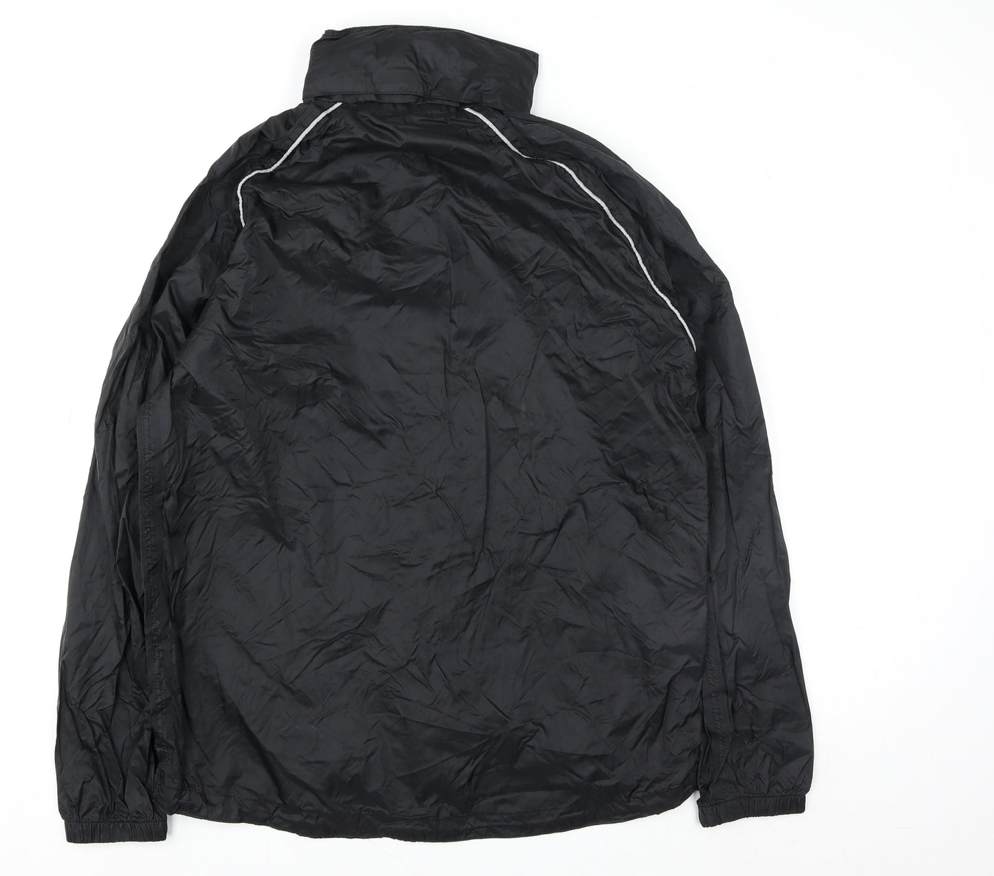 Mountain Warehouse Men's Black XS Windbreaker Lightweight Jacket