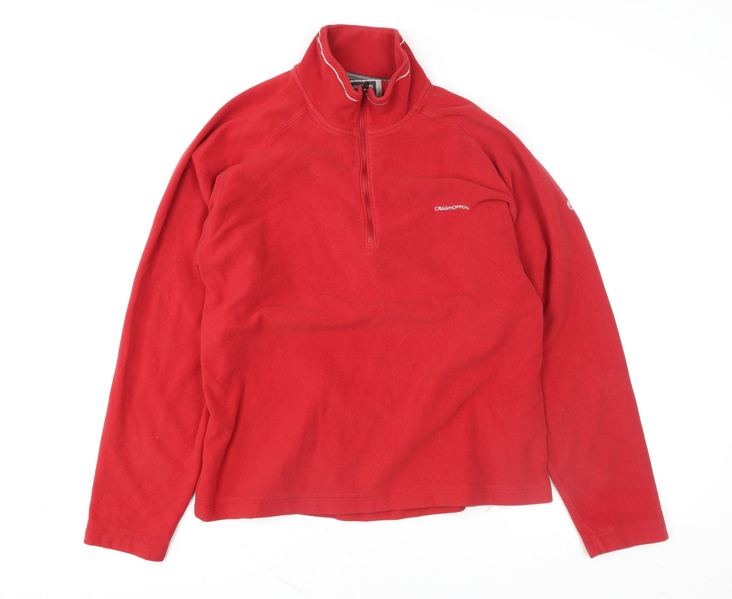 Mens UK M Regular Craghoppers Red Pullover Sweatshirt