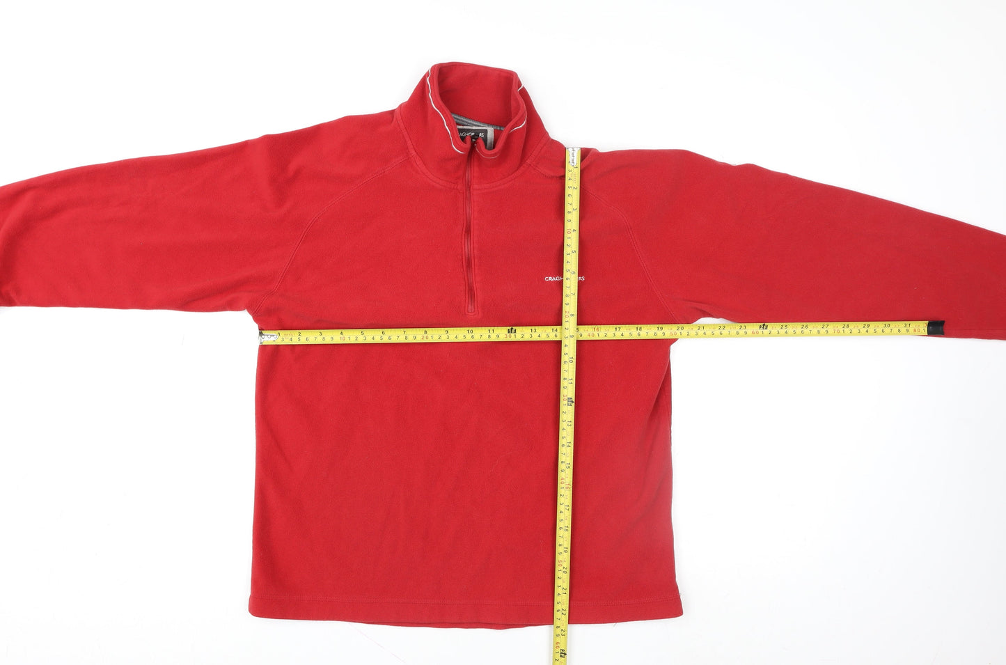 Mens UK M Regular Craghoppers Red Pullover Sweatshirt