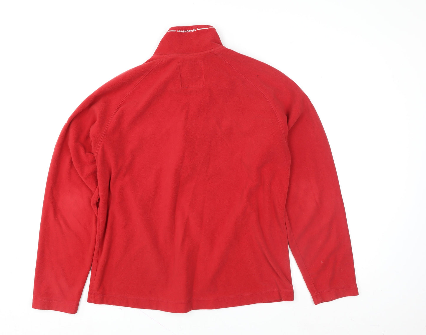 Mens UK M Regular Craghoppers Red Pullover Sweatshirt
