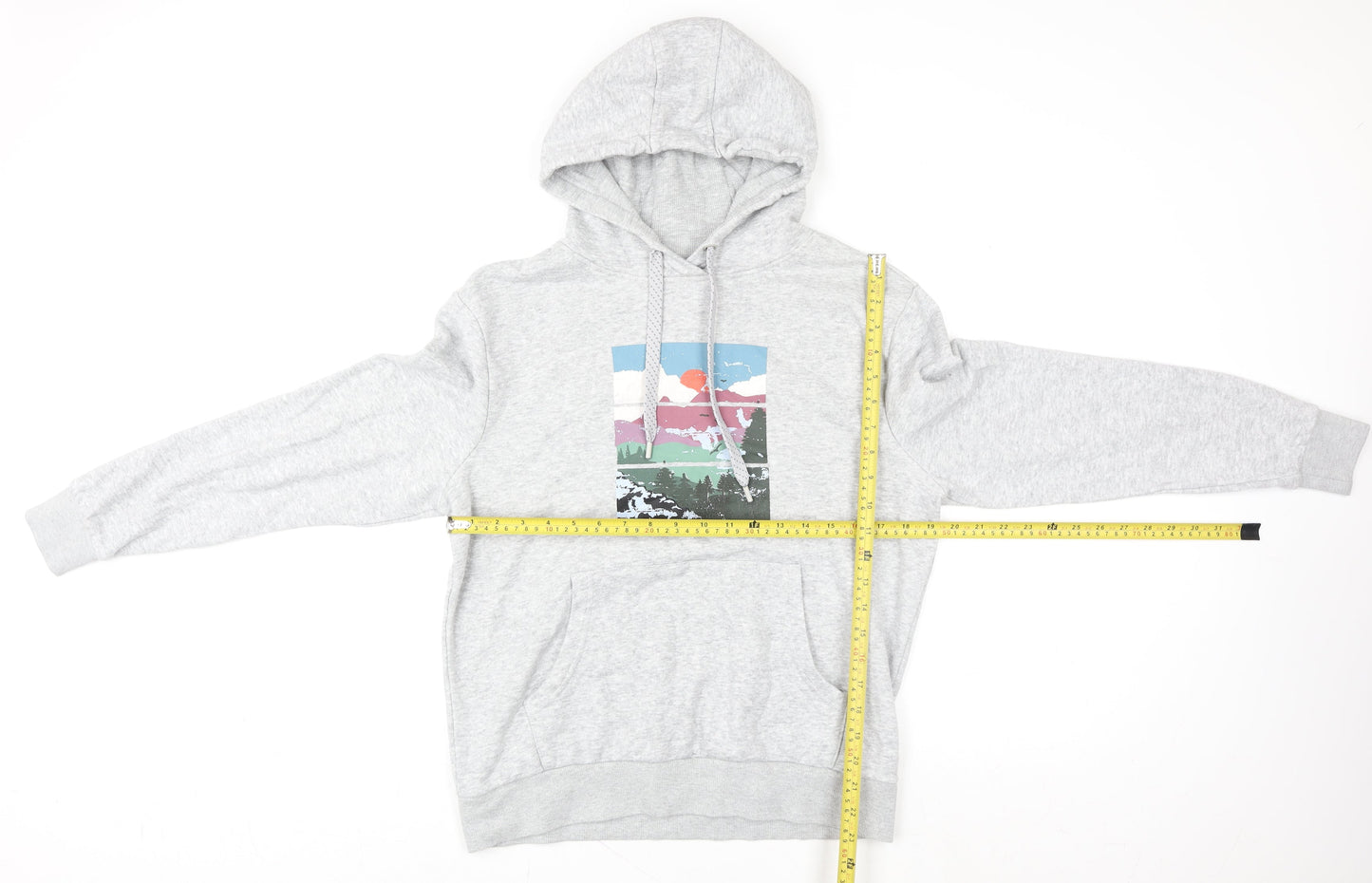 Womens UK 8 Regular Mountain Warehouse Grey Pullover Hoodie