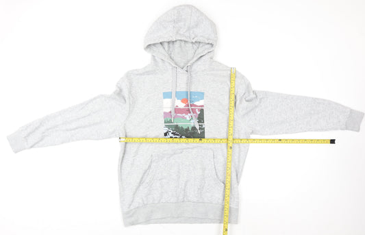 Womens UK 8 Regular Mountain Warehouse Grey Pullover Hoodie
