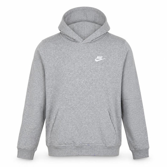 Nike Boys Grey XL Pullover Hoodie Cotton Blend Classic Fit