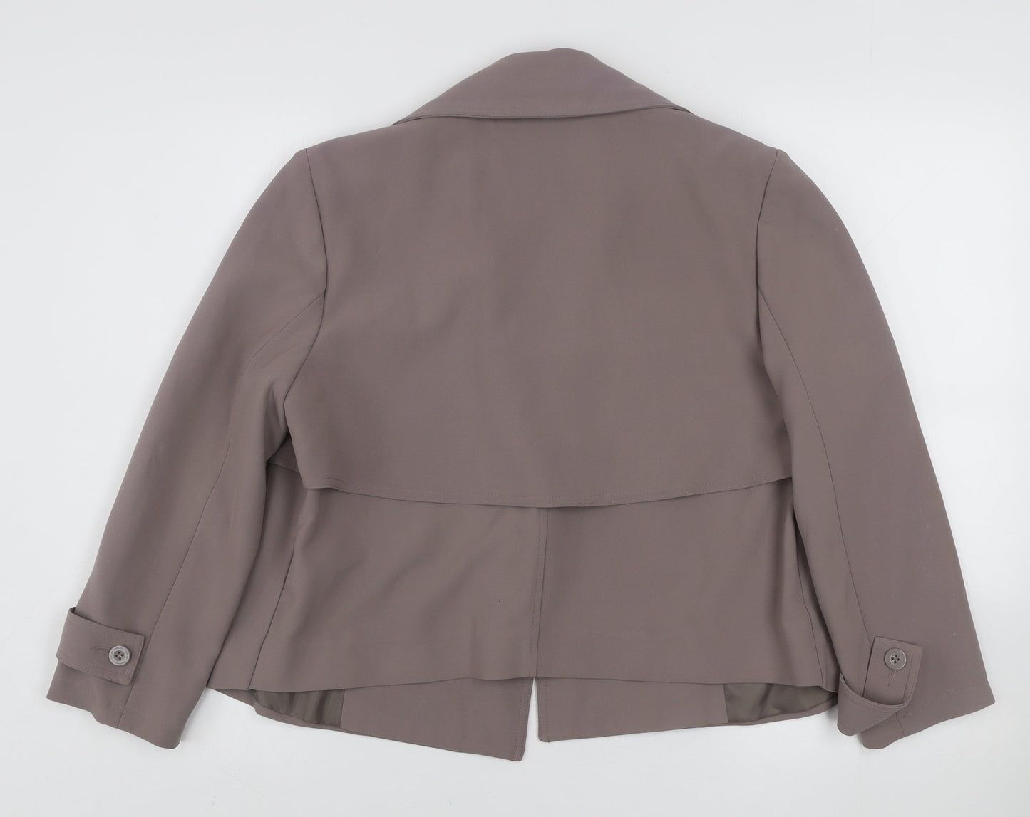 Jasper Conran Women's Brown Short Lined Blazer Size 12