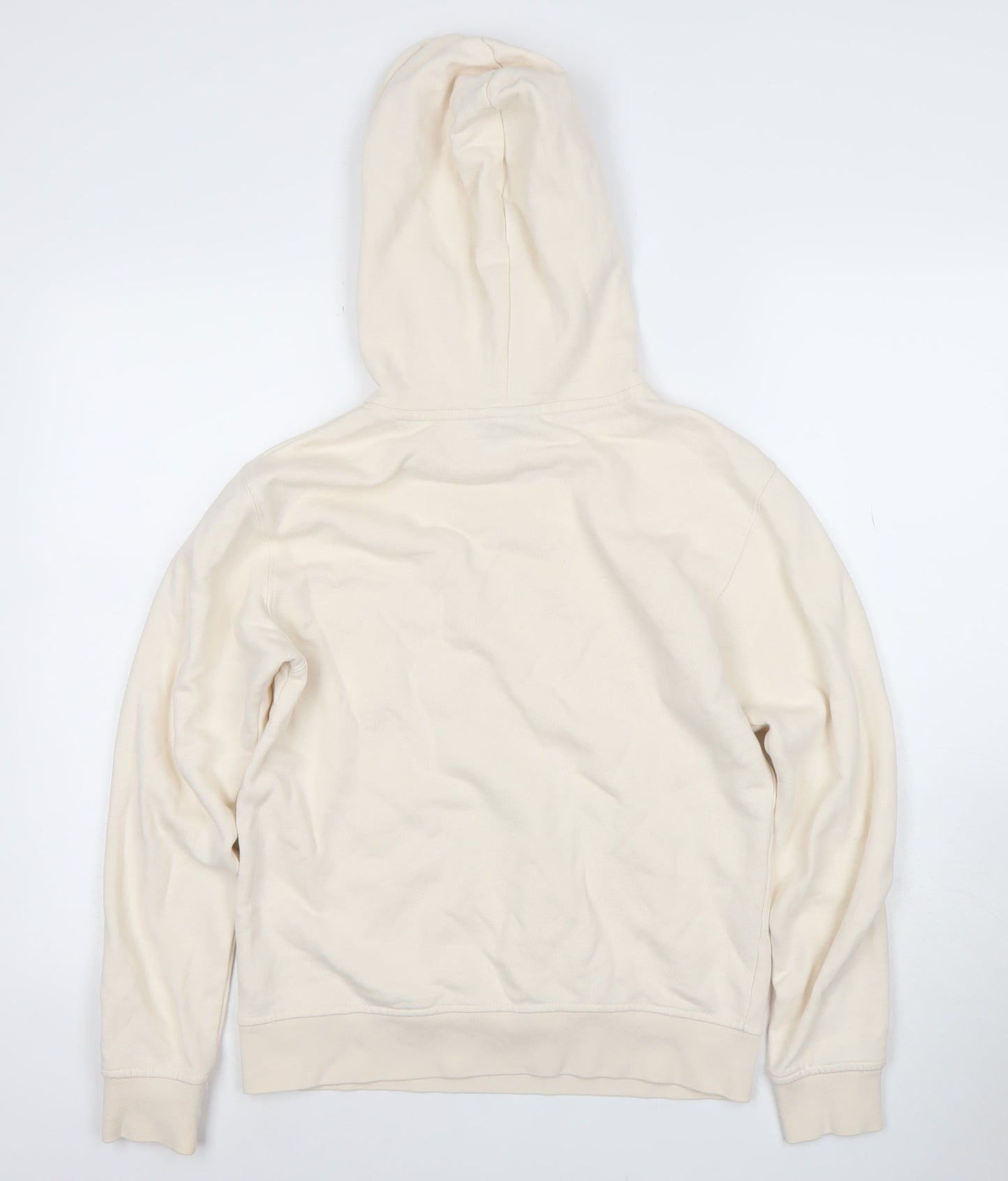 Adidas Women’s Beige Pullover Hoodie Size 4 Cotton Casual