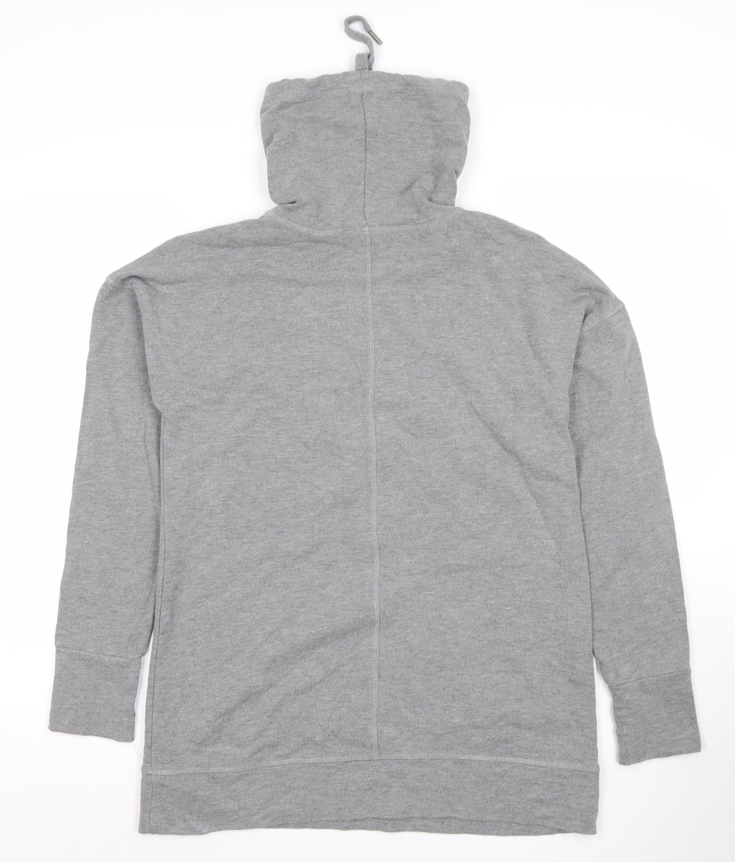 Marks and Spencer Women Grey Lounge Hooded Tunic Sweatshirt Size 12