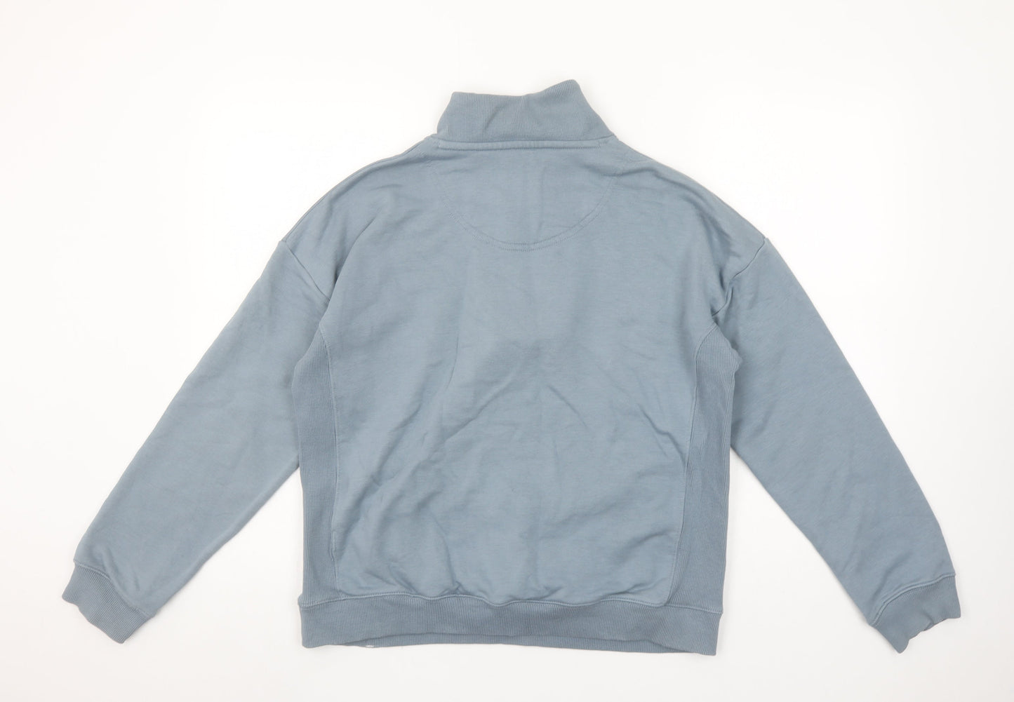 Womens UK M Regular Fat Face Blue Pullover Sweatshirt