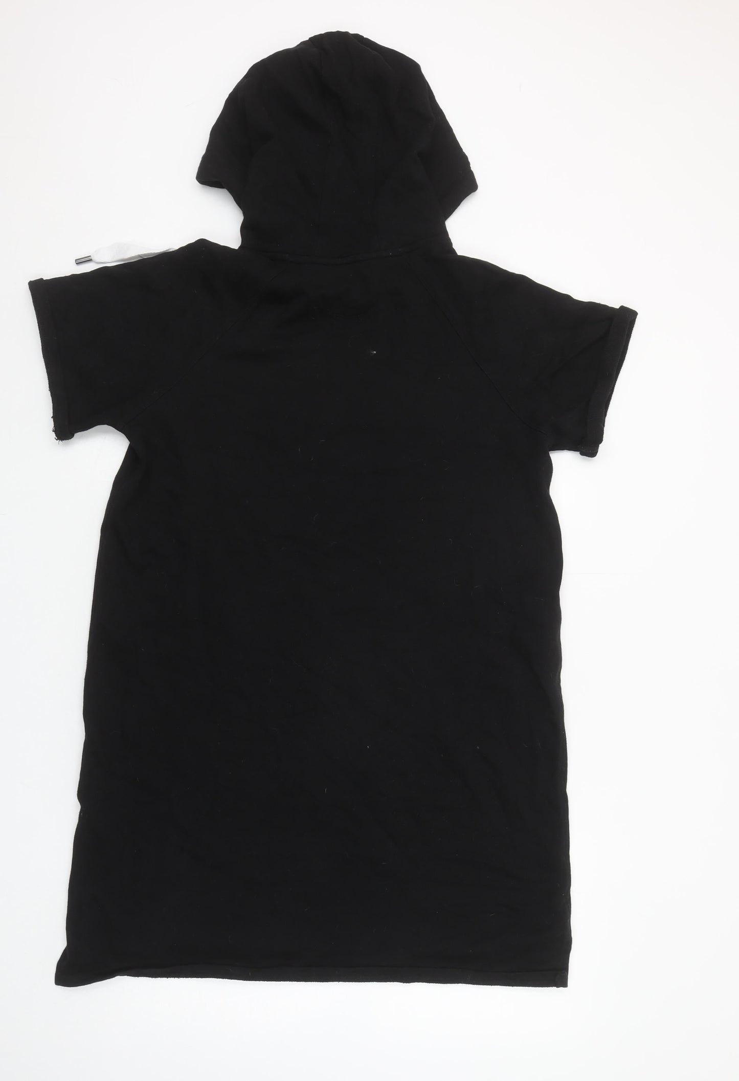 Womens UK M Relaxed DKNY Black Pullover Hoodie