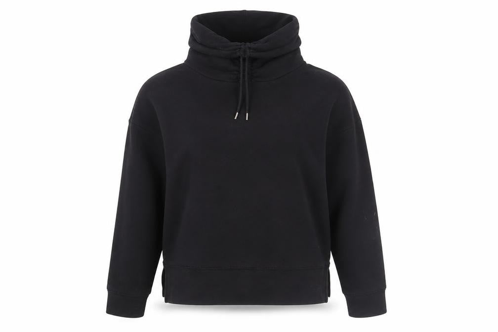 New Look Women’s Black Small High Neck Pullover Sweatshirt