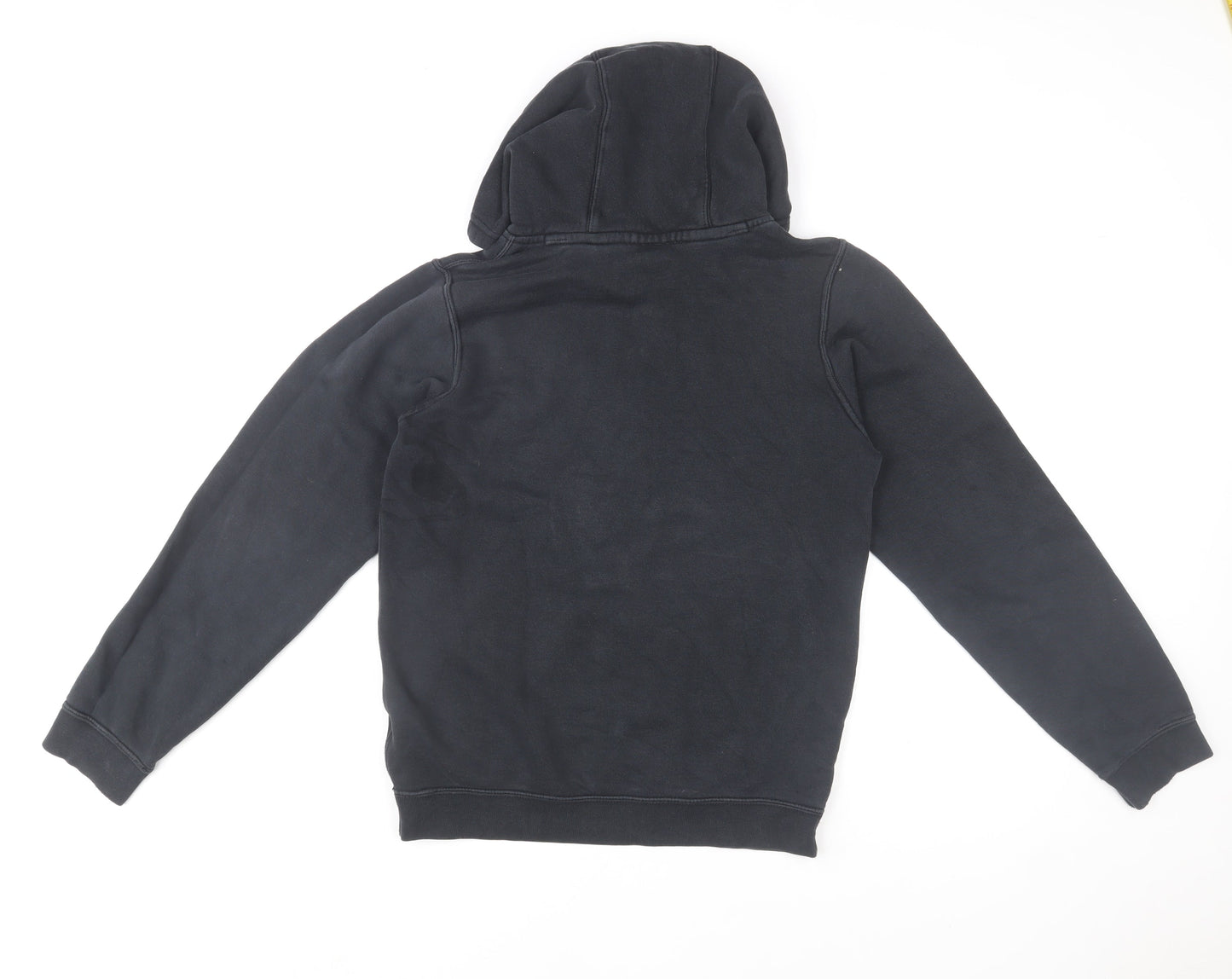 Nike Men's Black Pullover Hoodie XS Regular Fit Fleece Sportswear