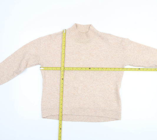 Womens UK 8 Regular Fat Face Beige Pullover Tight-Knit