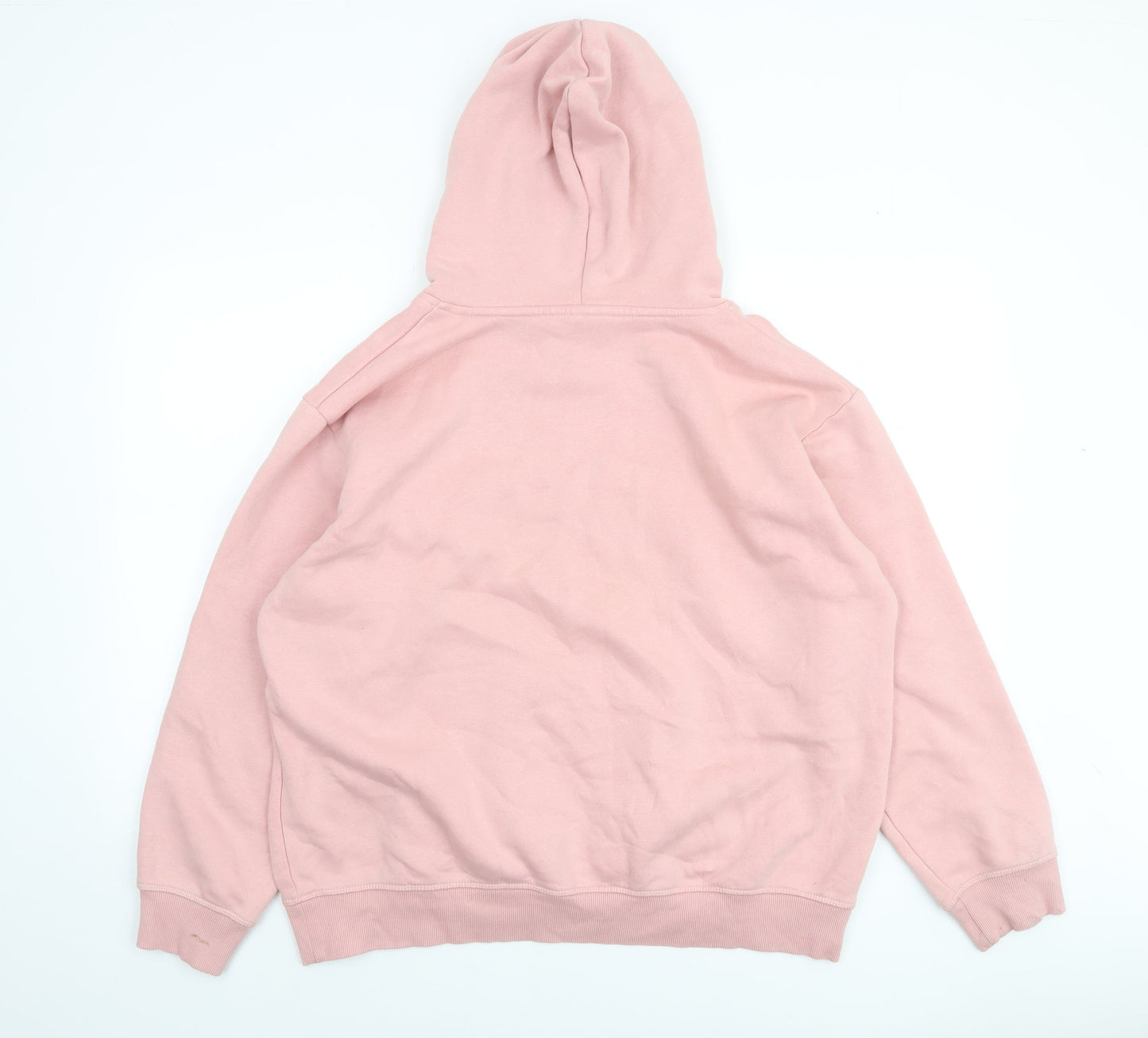 Womens UK XL Regular Umbro Pink Pullover Hoodie