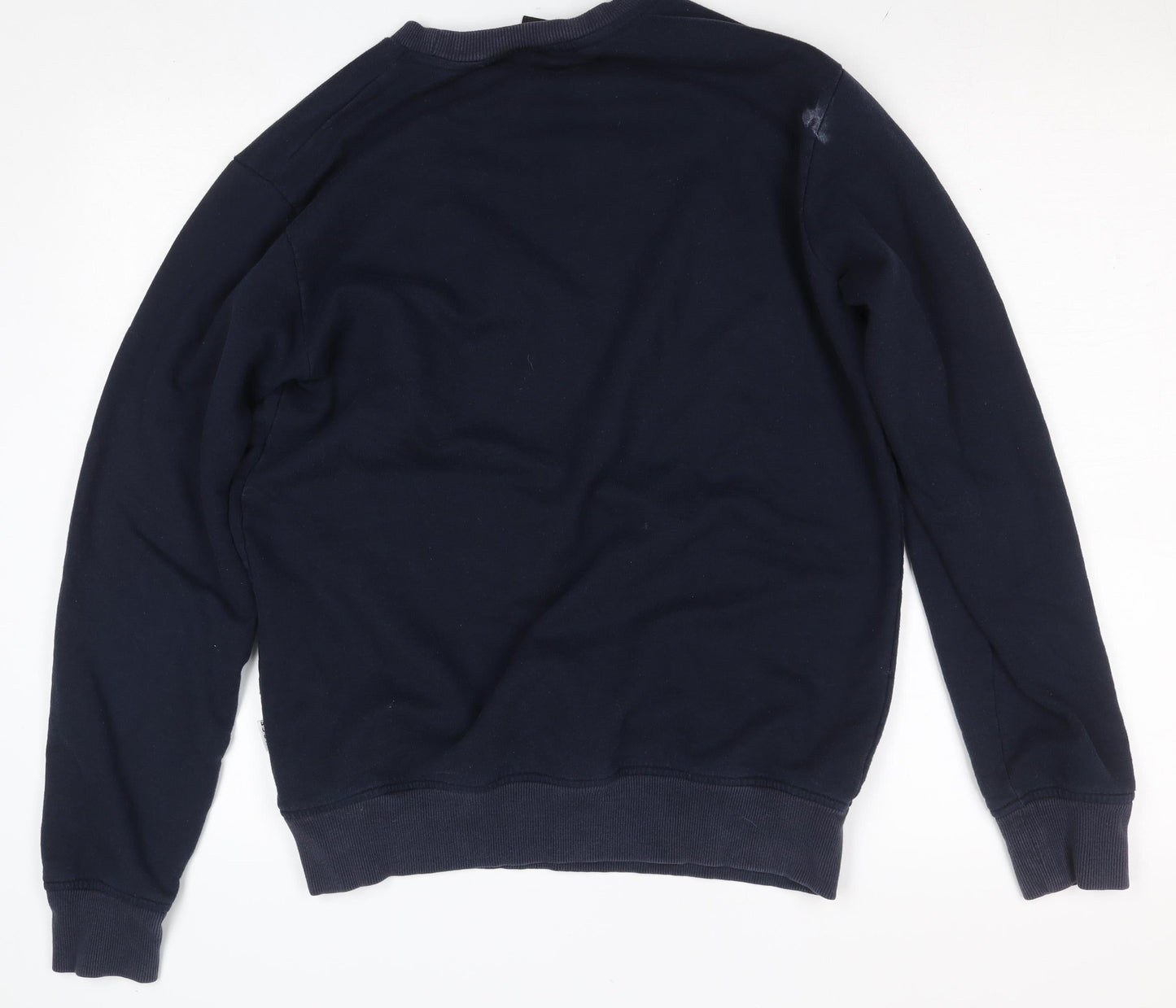 NICCE London Women's Navy Blue Logo Pullover Sweatshirt Size L