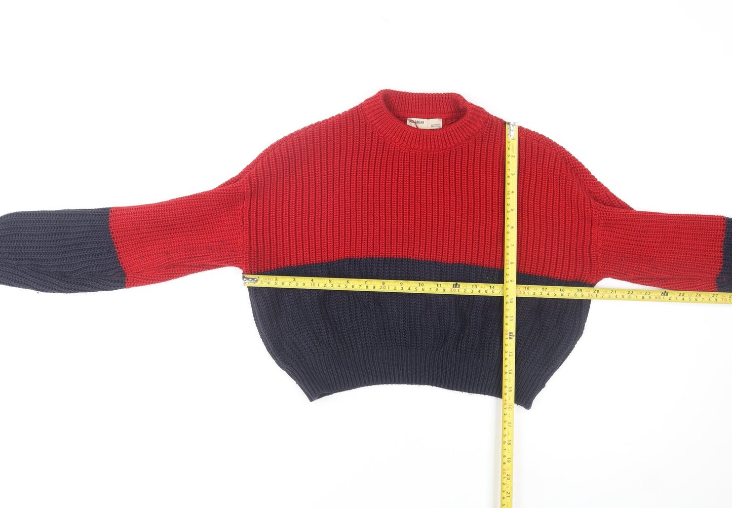 Pull&Bear Women’s Multicoloured Chunky Knit Jumper Size S